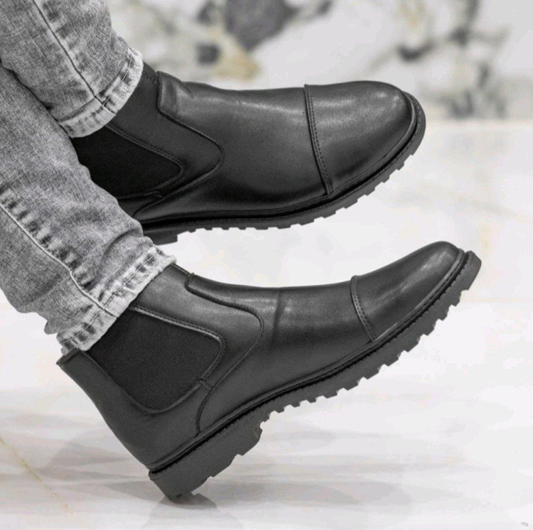خرید آنلاین نیم بوت کشی مردانه کد 4006
