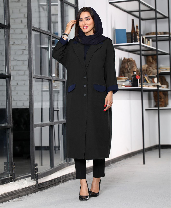 خرید اینترنتی و آنلاین مانتو طرح مهرنوش