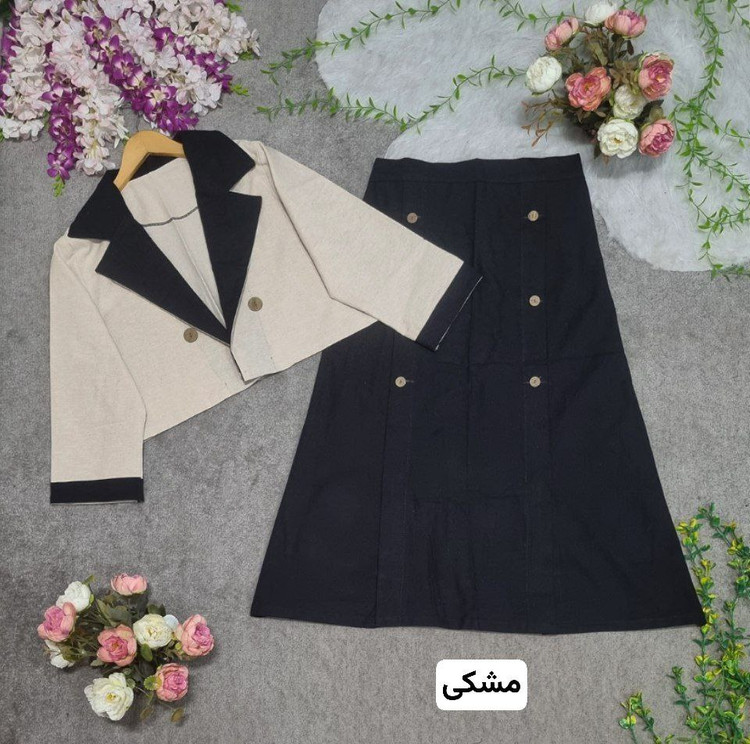 آنلاین کت دامن گلی 43571