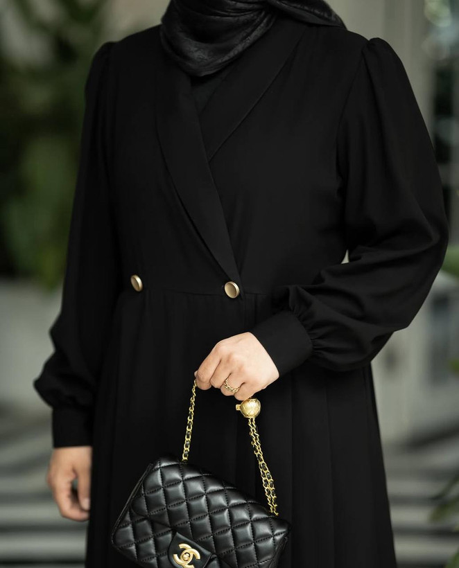 خرید اینترنتی و آنلاین مانتو مزونی حجاب 100697