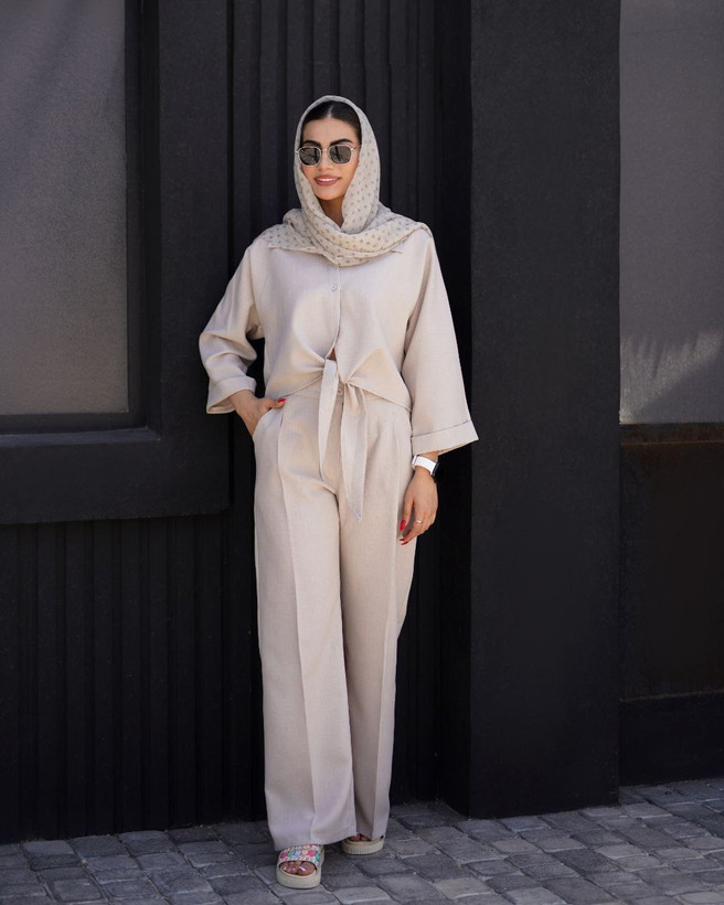 خرید اینترنتی شومیز شلوار تکاو 43484