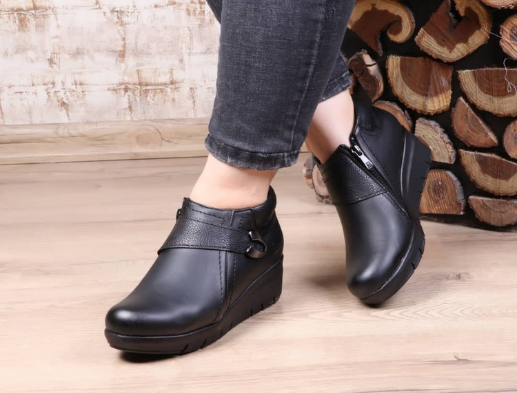 خرید کفش رسمی بغل زیپ زنانه کد 4056