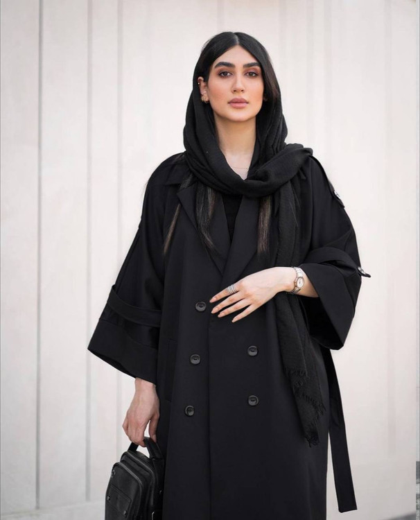فروش بارونی آستر دار مدل آنوشا 4059
