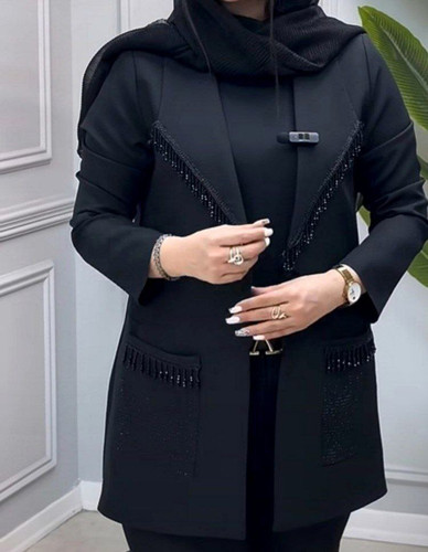 خرید اینترنتی مانتو کتی مجلسی یاقوت 36987