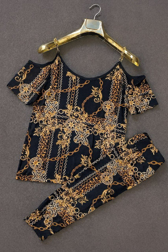 خرید اینترنتی ست تاپ شلوارک منیژه 44093