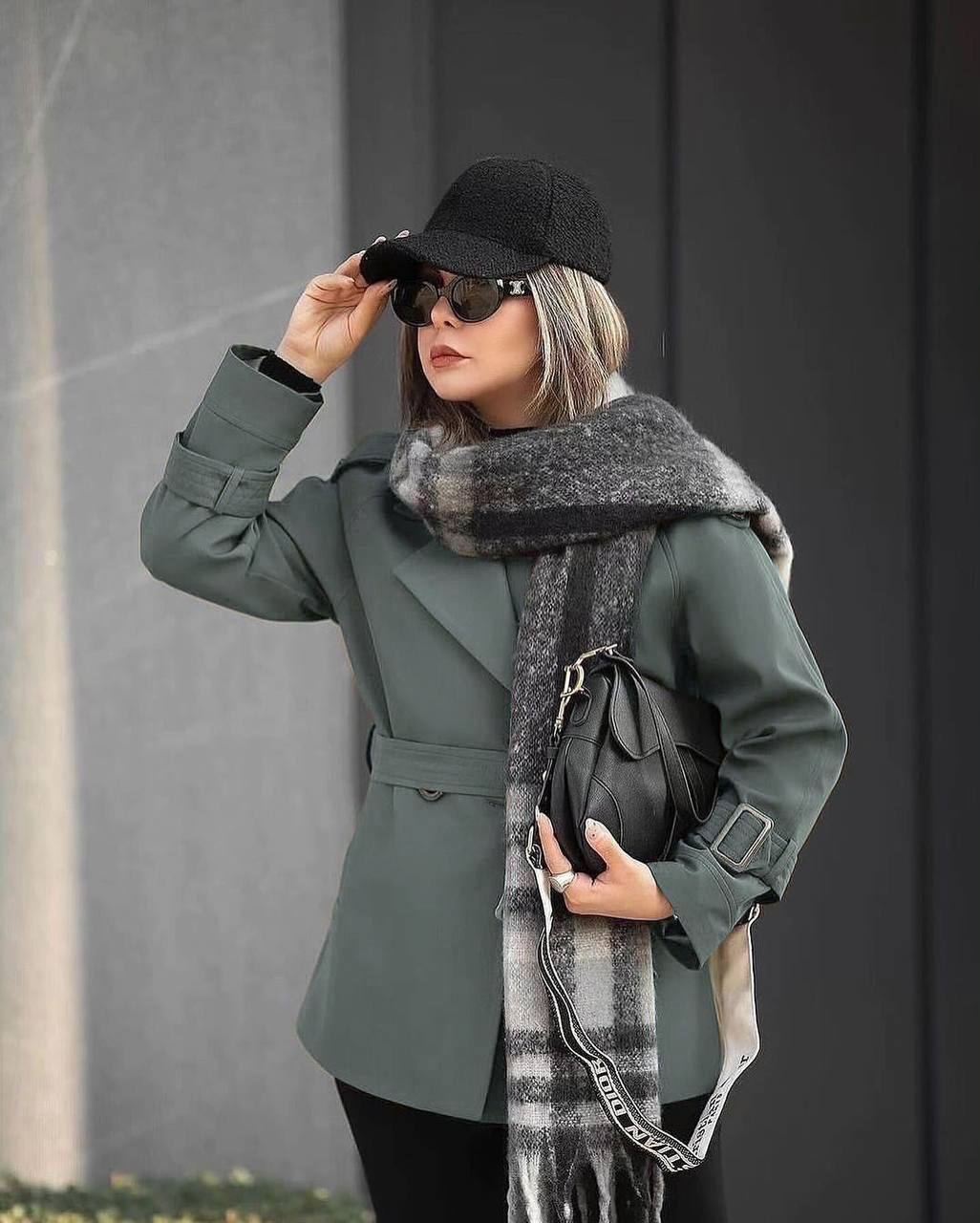 خرید اینترنتی و آنلاین ترنچ کت تک شنل کد 94438