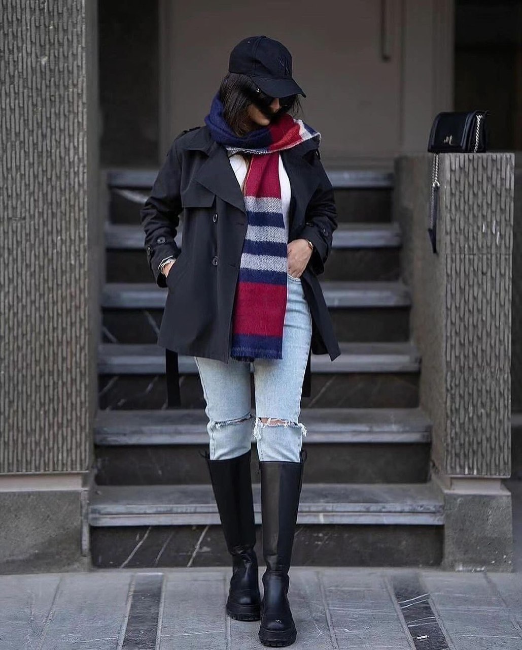 مشاهده قیمت ترنچ کت تک شنل کد 94438