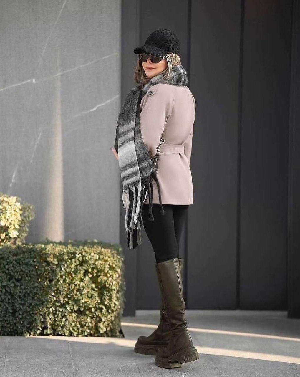 سفارش و خرید ترنچ کت تک شنل کد 94438