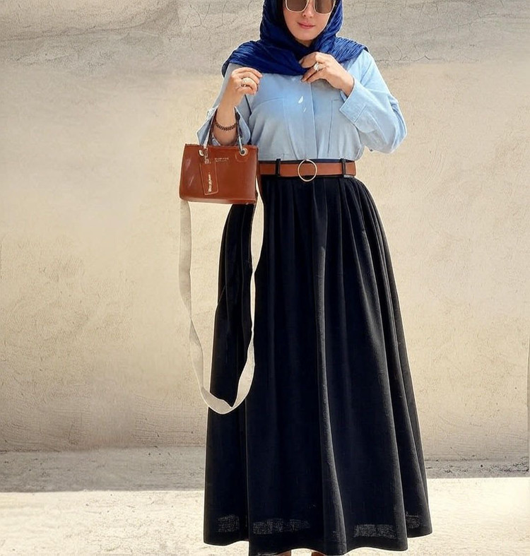 خرید اینترنتی شومیز دامن سونار کد 99534