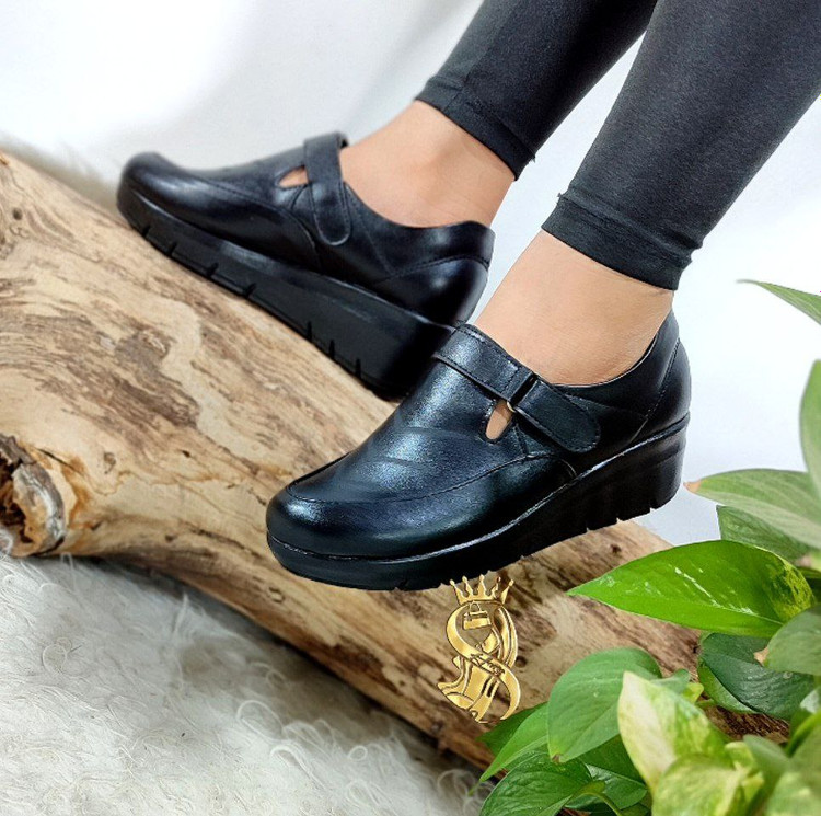 مشاهده قیمت و سفارش کفش طبی مدل دالیا چسبی کد 99938