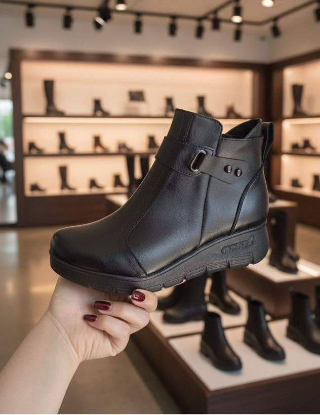 مشاهده قیمت کفش نیم بوت مدل تابان کد ۴۱۶۹