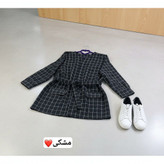 مشاهده قیمت و خرید اینترنتی مانتو کتی چهارخونه پاییزه کد 37185