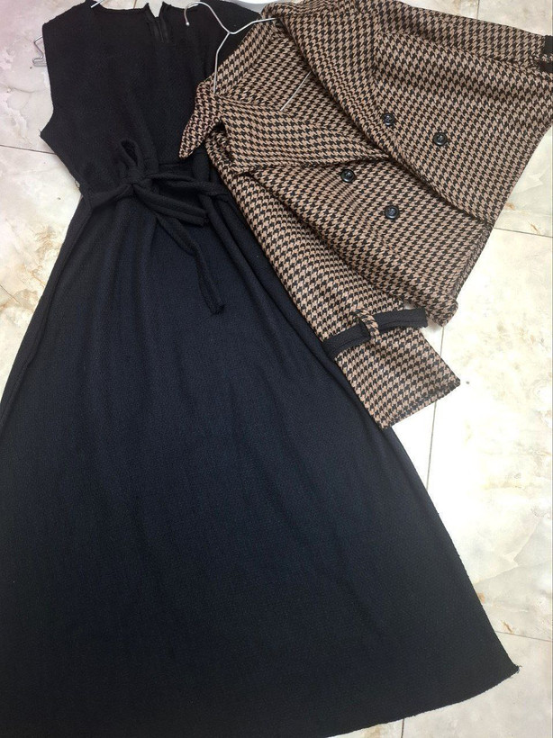 مشاهده قیمت کت و سارافون پاییزه کد 32798