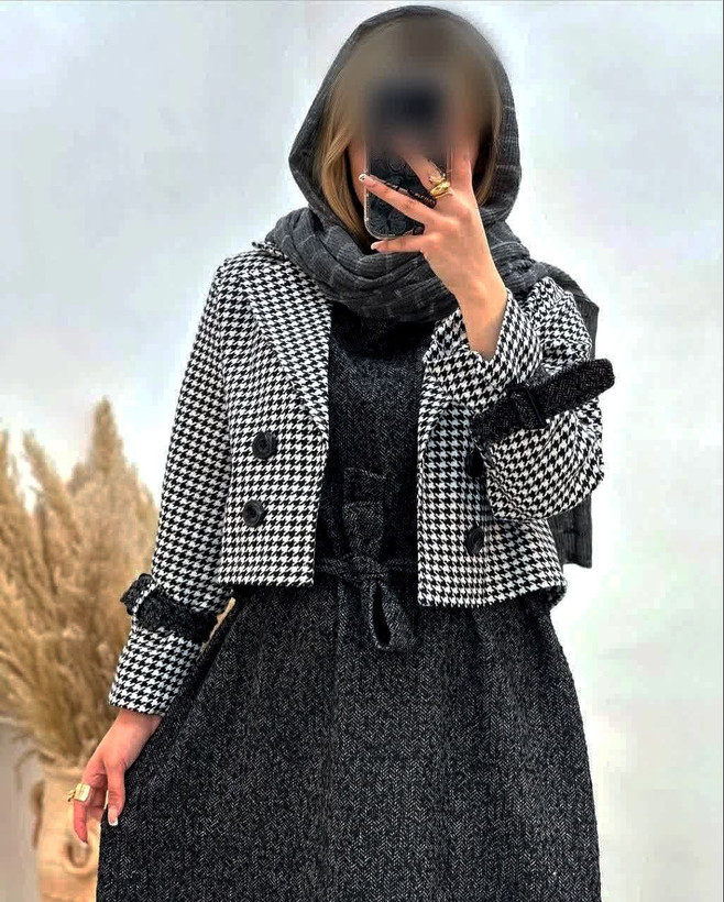 خرید کت و سارافون پاییزه کد 32798