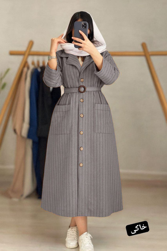 سفارش آنلاین مانتو بلند آسو کد 4200