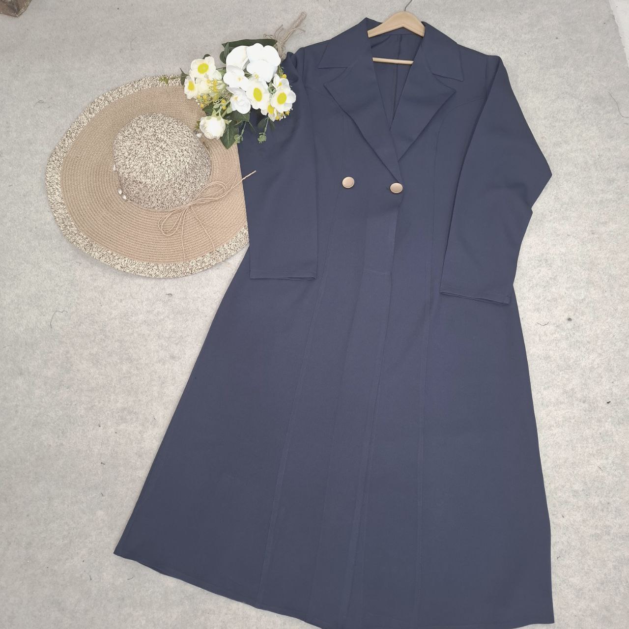 مشاهده قیمت و خرید مانتو بلند غزاله کد ۴۲۰۱