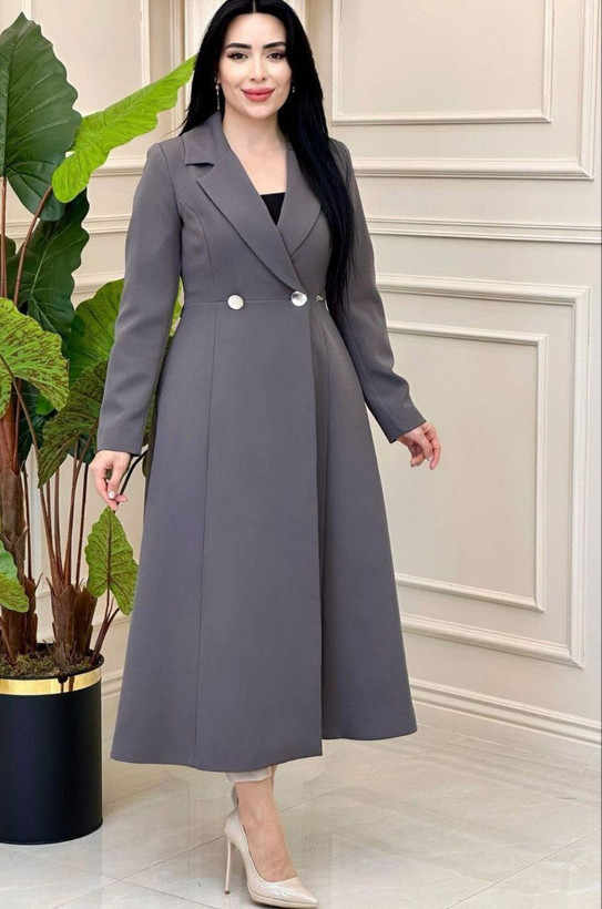 خرید آنلاین مانتو بلند غزاله کد ۴۲۰۱