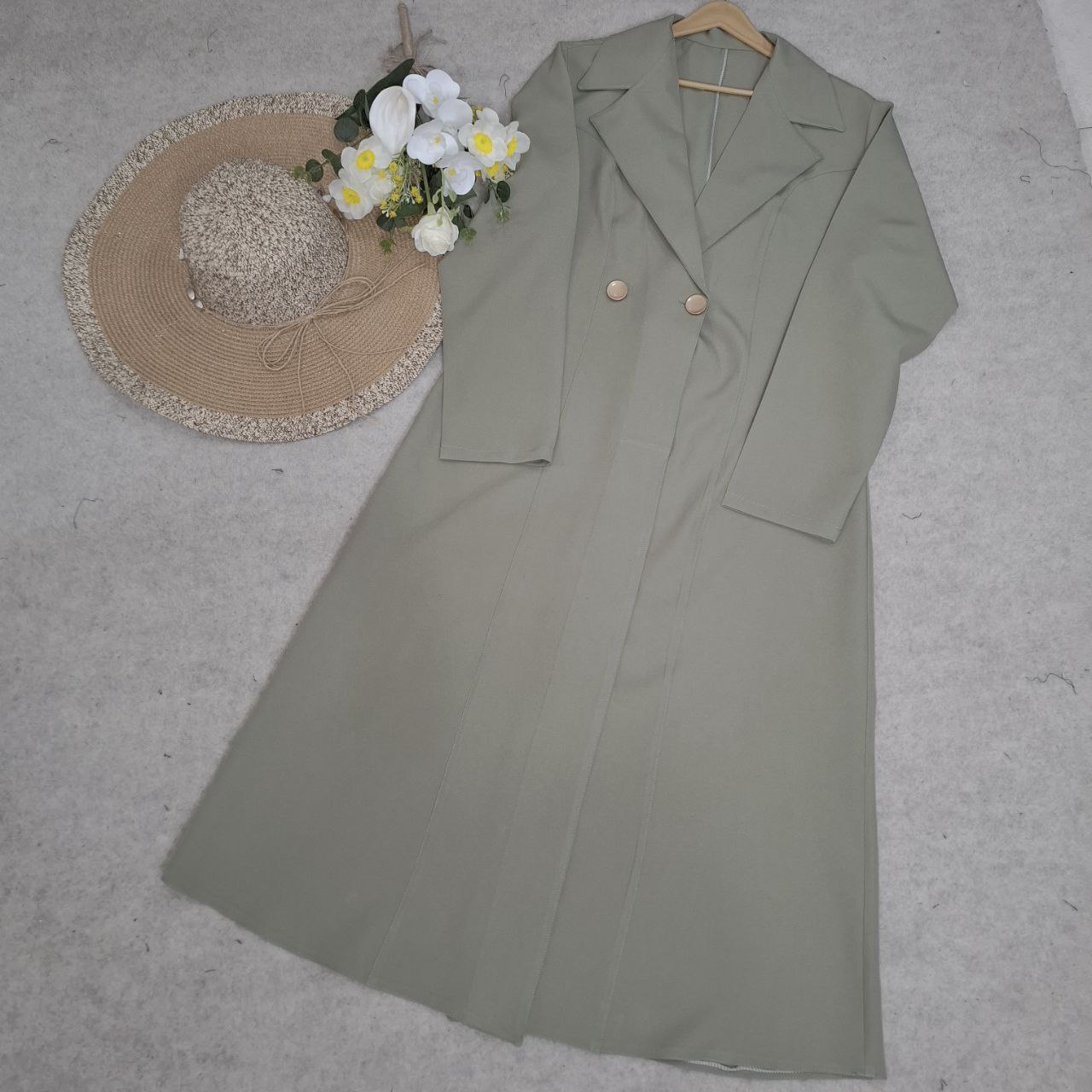 مشاهده قیمت مانتو بلند غزاله کد ۴۲۰۱