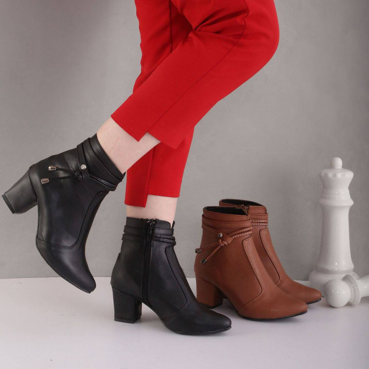 خرید اینترنتی بوت منگوله دار زنانه کد ۲۳۶۹