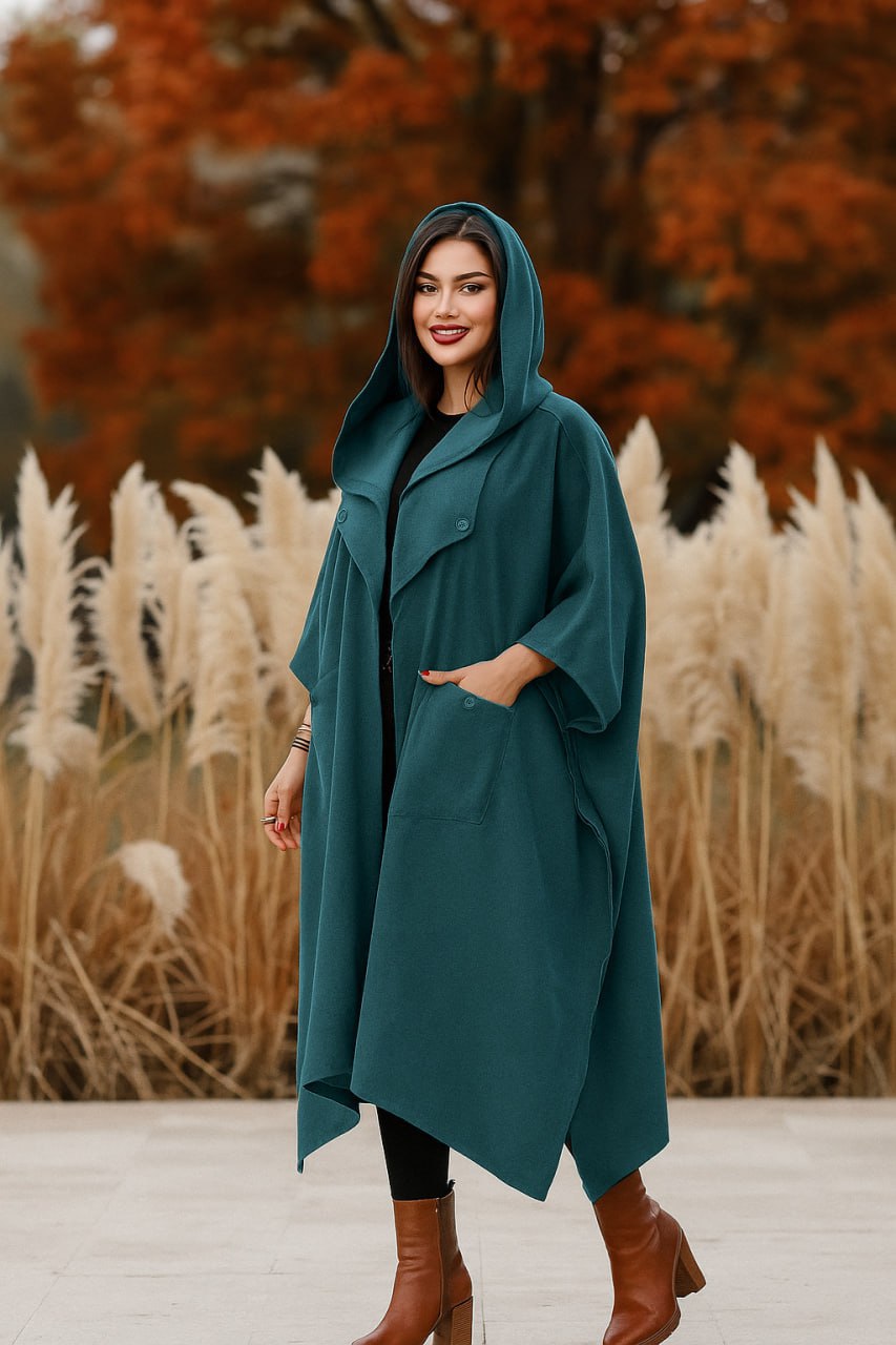 خرید اینترنتی پانچو مدل لیلا کد 94611