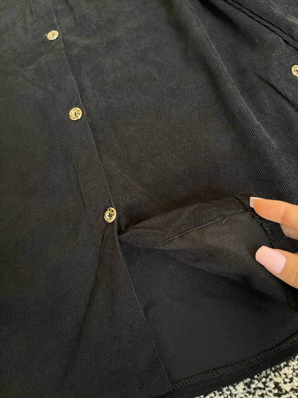 مشاهده قیمت مانتو مخمل بغل دکمه کد 78391