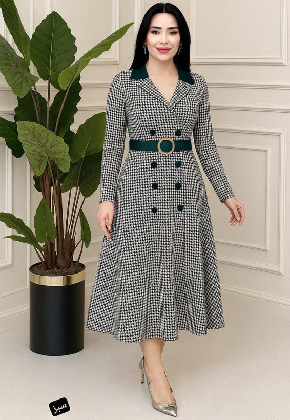 مشاهده قیمت و خرید مانتو پاییزی ریزان کد 94465