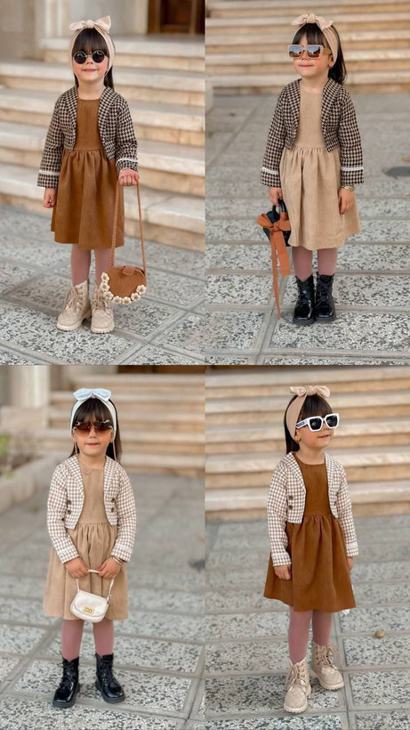 خرید اینترنتی ست دوتیکه خزان 94487