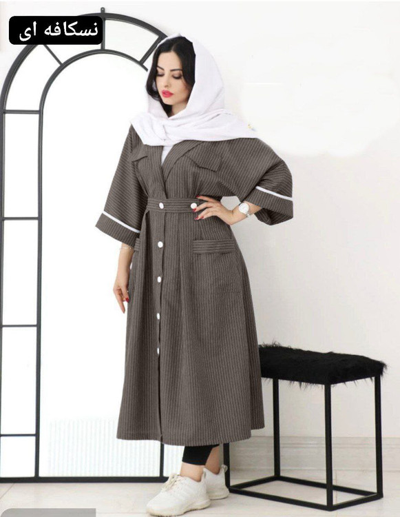 خرید آنلاین مانتو دانشجویی باران کد 94313