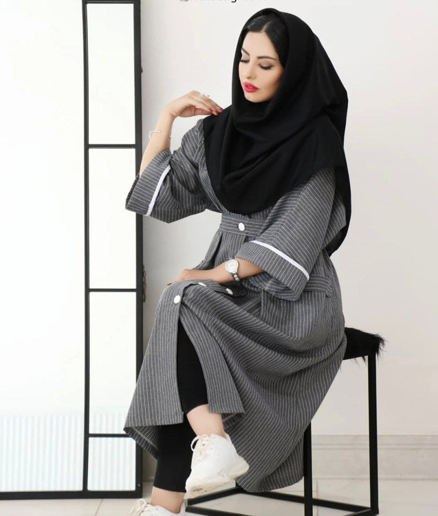 خرید مانتو دانشجویی باران کد 94313