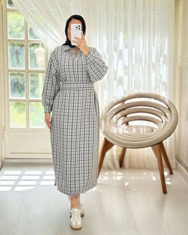 خرید کفتان چهارخونه کد 78043