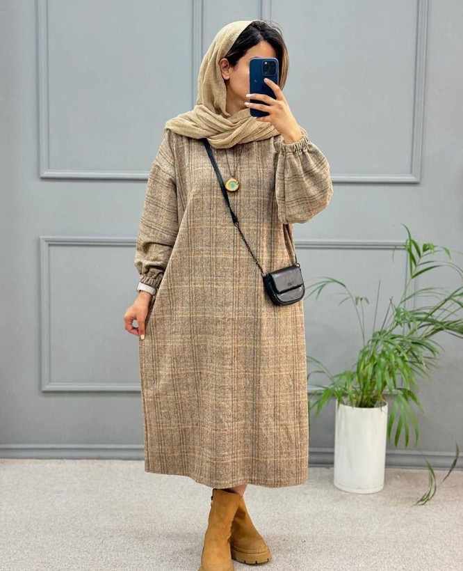 خرید آنلاین کفتان چهارخونه کد 78043