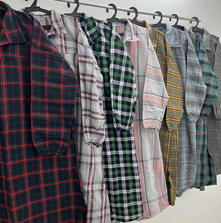 سفارش آنلاین کفتان چهارخونه کد 78043