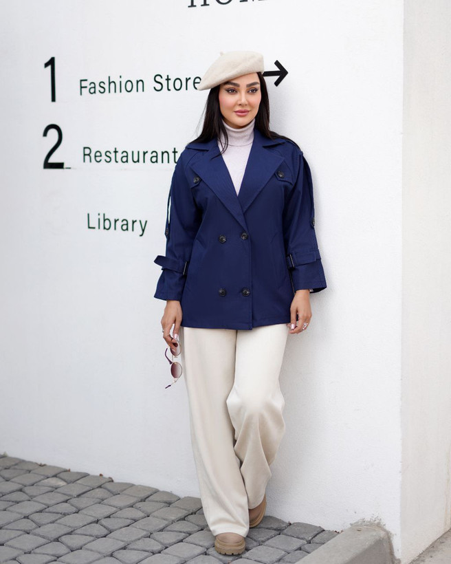 سفارش اینترنتی و آنلاین کت پاییزه تندیس کد 37191