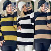 خرید بافت یقه شل مدل پریا کد 54415