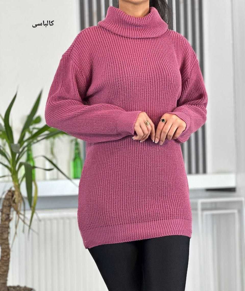 خرید بافت یقه شل مدل بانو کد 54610