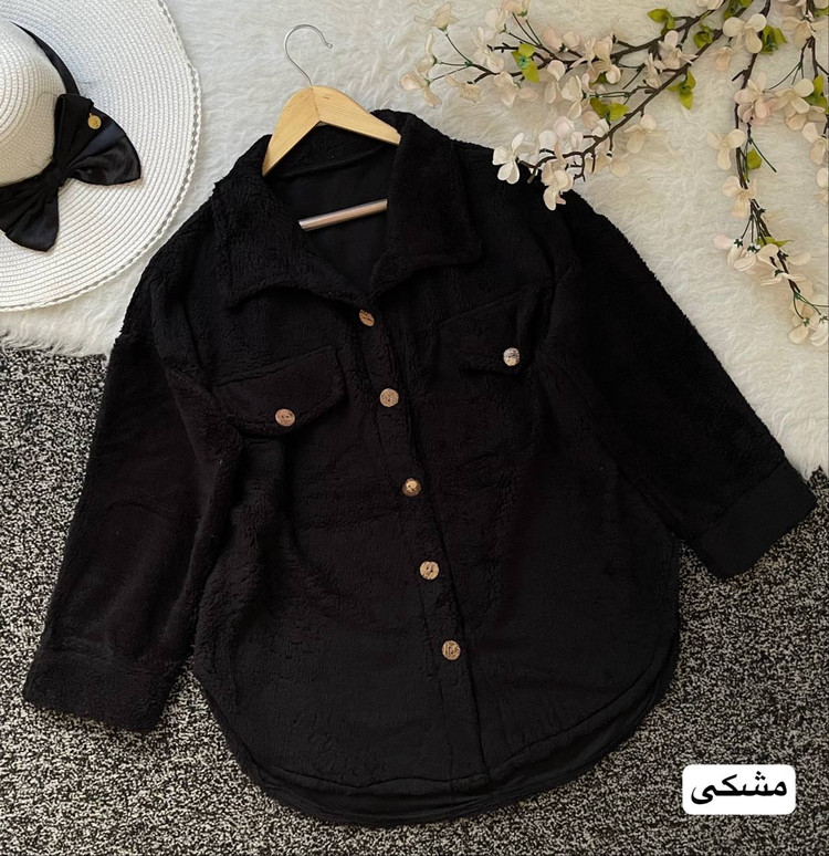 سفارش مانتو جلو دکمه تدی کد 94753