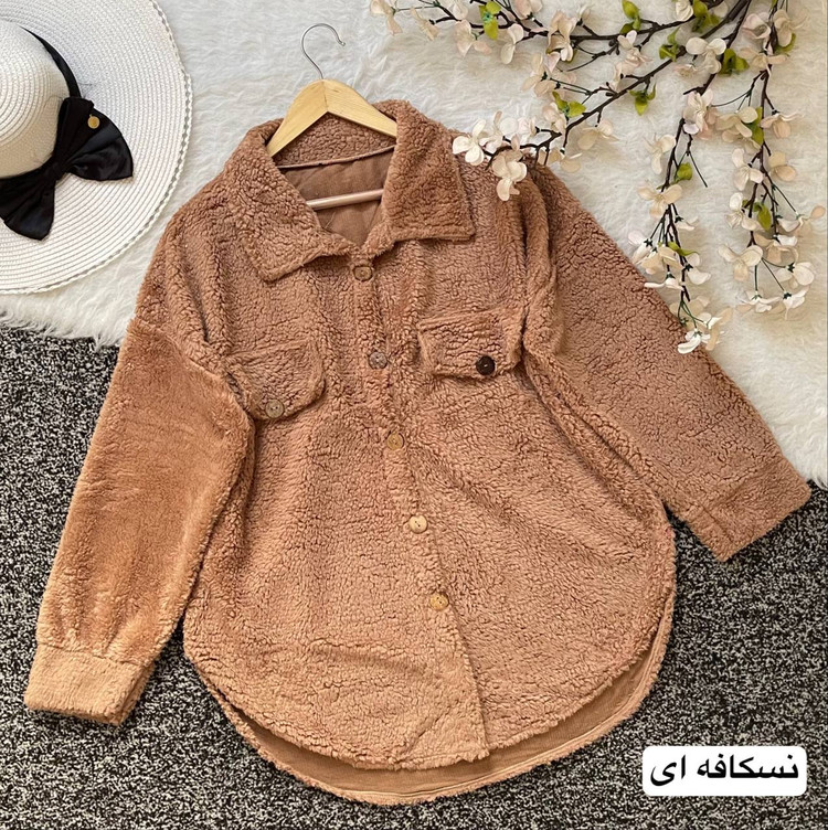 سفارش آنلاین مانتو جلو دکمه تدی کد 94753