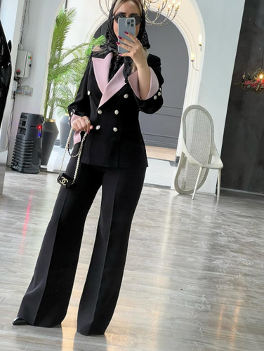 خرید اینترنتی کت و شلوار بلک پینکی کد ۴۲۵۹