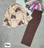 مشاهده قیمت و خرید کت و شلوار طرح اسب کد 43654