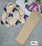 سفارش آنلاین کت و شلوار طرح اسب کد 43654