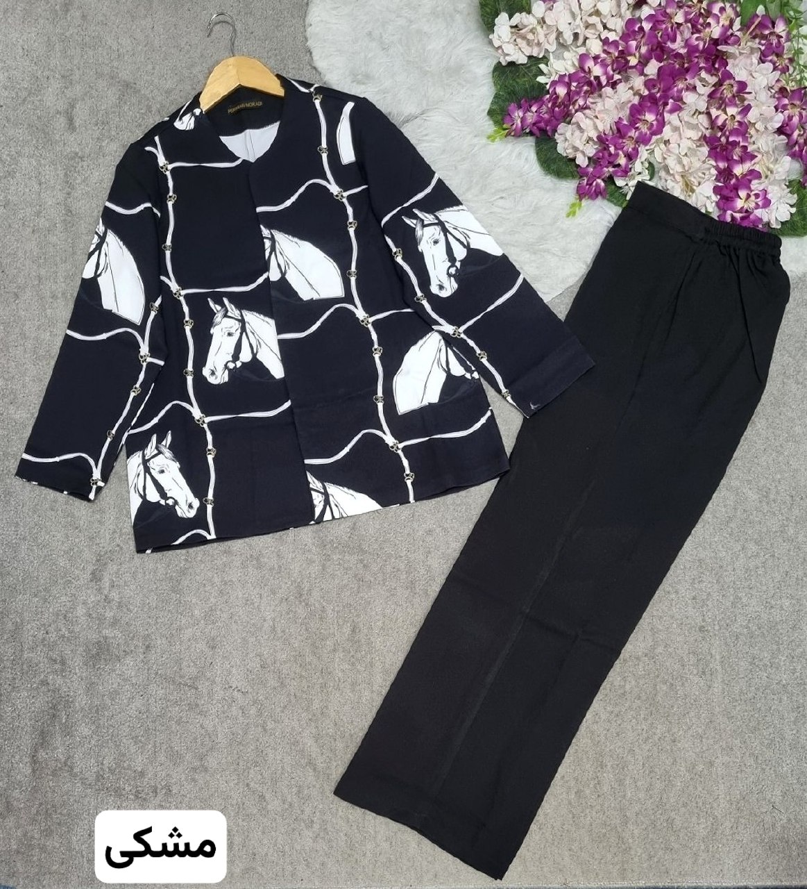 سفارش و خرید بهترین مدل کت و شلوار طرح اسب کد 43654