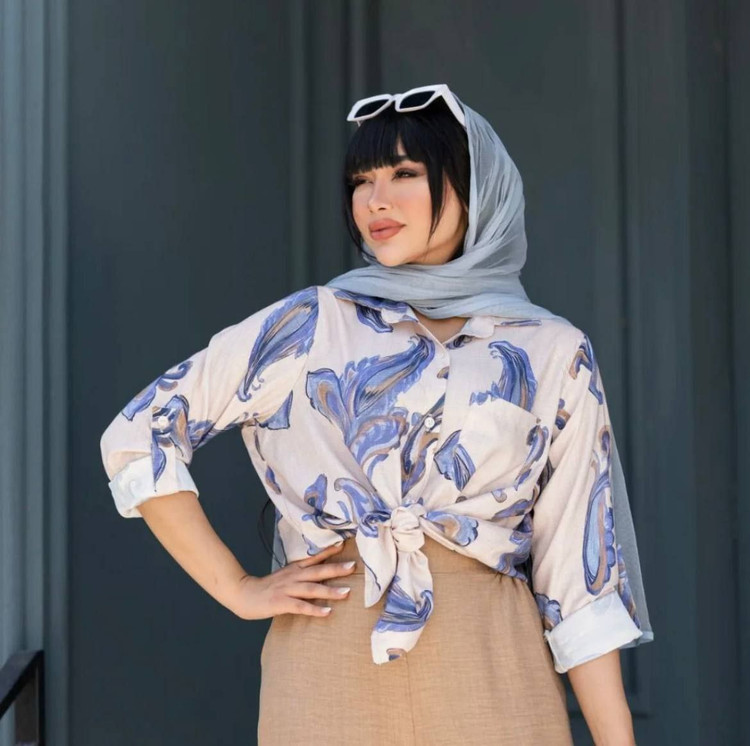 خرید آنلاین شومیز ایتالیایی کارترینا کد ۴۲۶۵