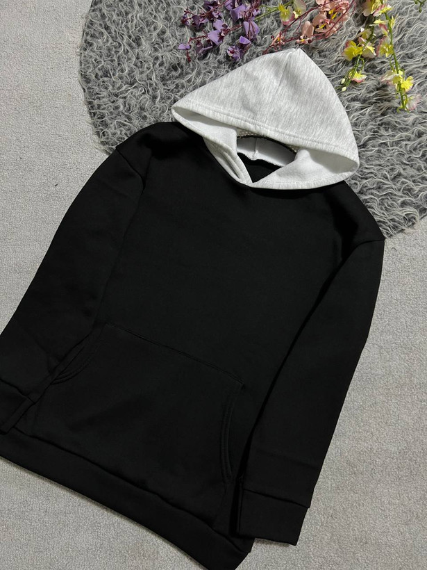 خرید اینترنتی هودی کلاه ملانژ کد 100736