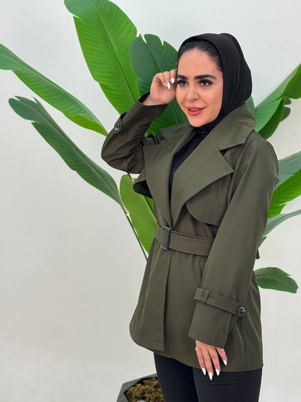 خرید آنلاین مانتو شنلدار پارمیدا کد 4549