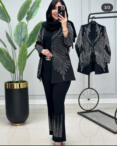 سفارش مانتو مجلسی طاووس کد 37019