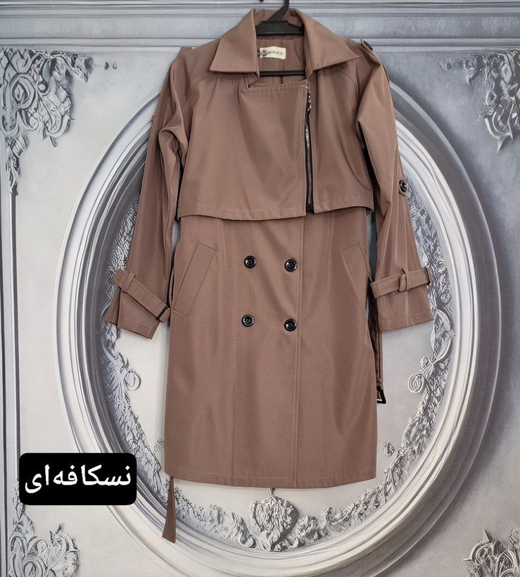 سفارش آنلاین مانتو شنل دار سهیلا کد 1762