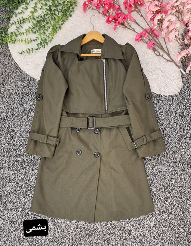 خرید آنلاین و سفارش مانتو شنل دار سهیلا کد 1762