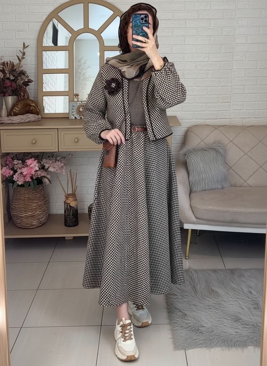 سفارش کت دامن مروا کد 99553