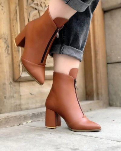 سفارش کفش مجلسی مدل وسط زیپ کد 0113