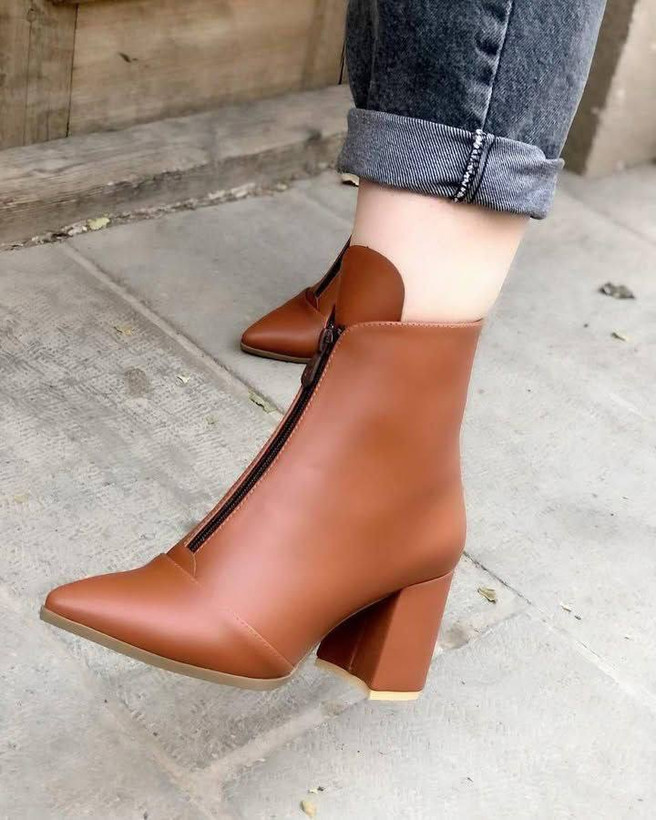 سفارش آنلاین کفش مجلسی مدل وسط زیپ کد 0113